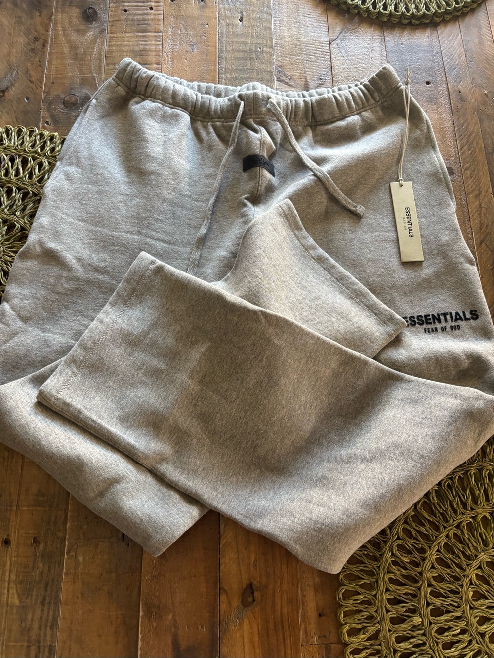 ESSENTIALS Men’s Heather Tan Sweat Joggers